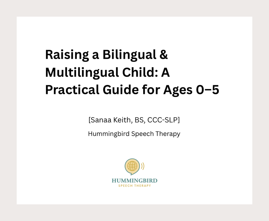 Cover — Raising a Bilingual & Multilingual Child: A Practical Guide for Ages 0–5